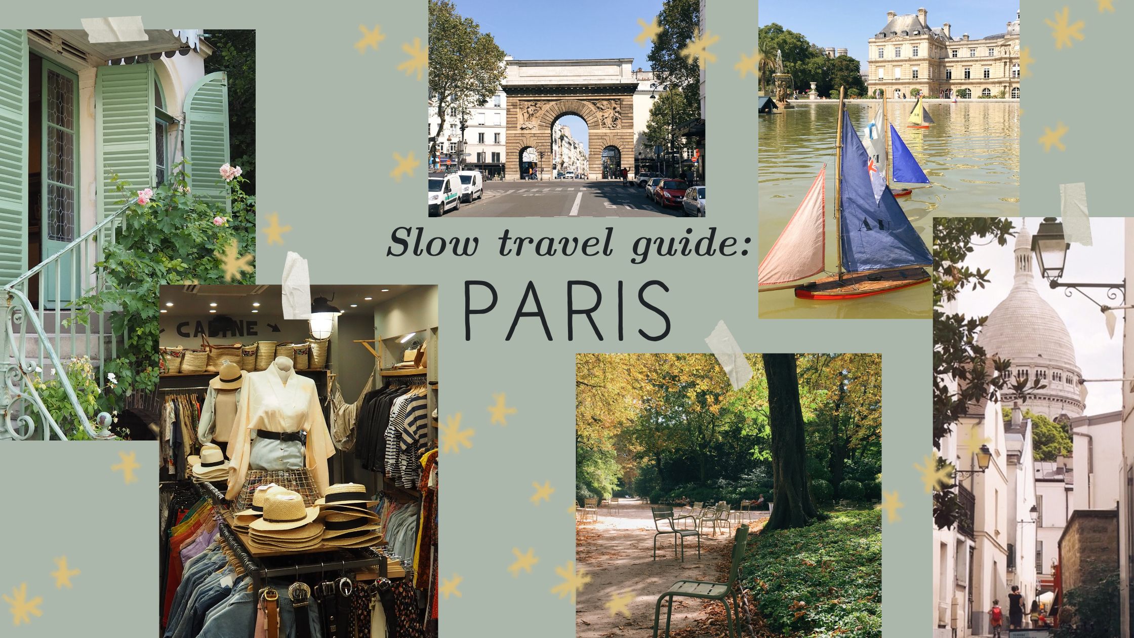 slow travel Paris city guide