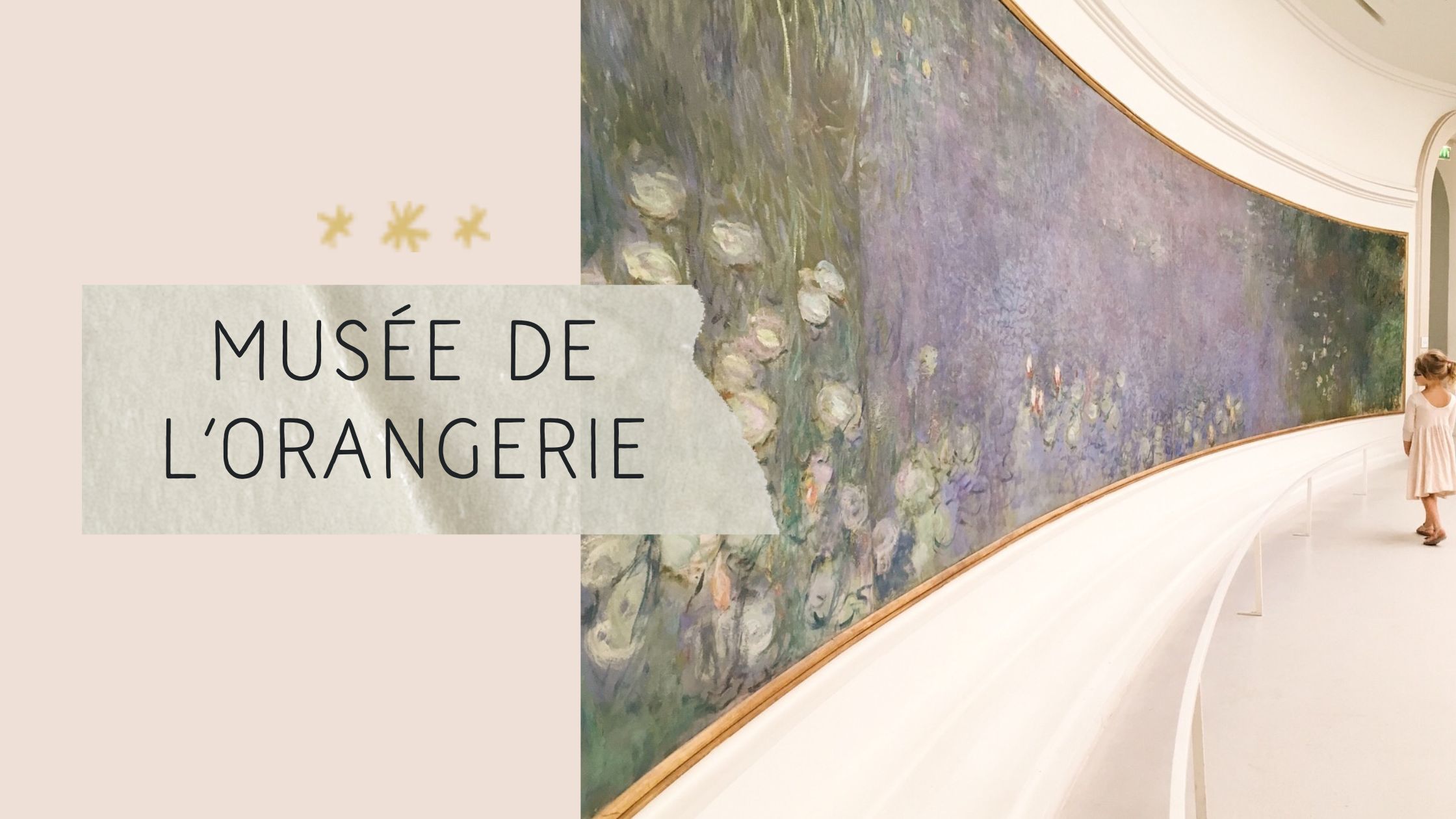 Musee de l'Orangerie, Paris, Monet's waterlilies
